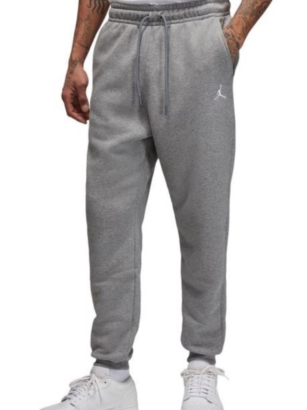 Men's Air Jordan Sport Hoop Gray Heather Sweatpants Size Large
